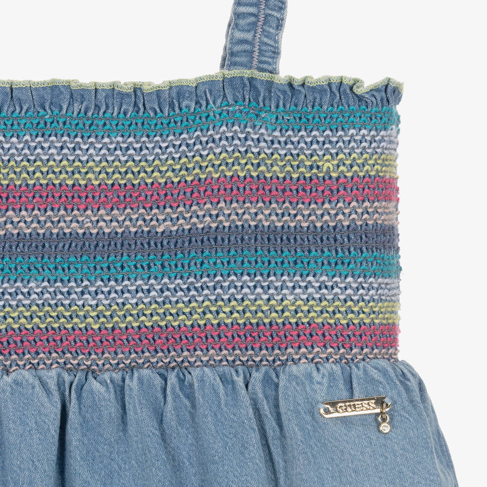 Guess-Голубой джинсовый сарафан | Childrensalon Outlet