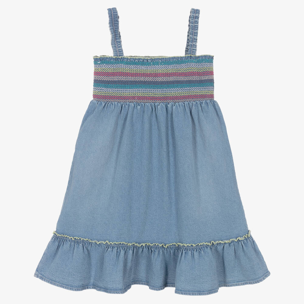 Guess-Голубой джинсовый сарафан | Childrensalon Outlet