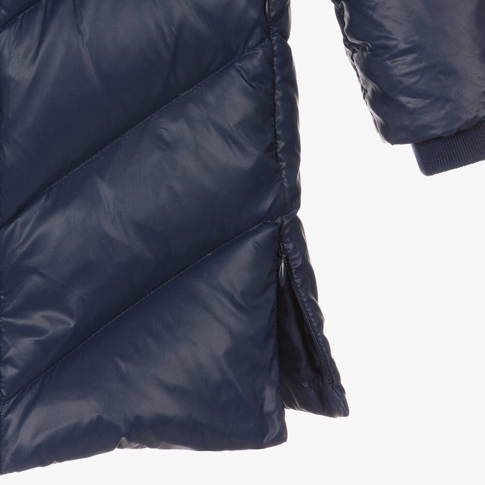 Guess navy best sale blue coat