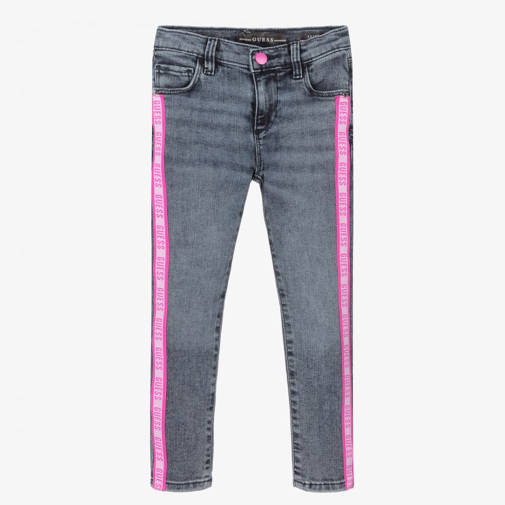 Guess - Girls Blue Skinny Denim Jeans | Childrensalon