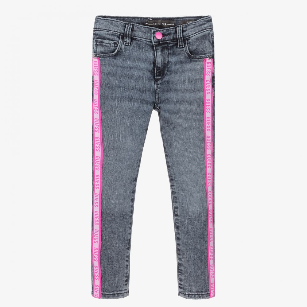 Guess - Jean bleu skinny Fille | Childrensalon