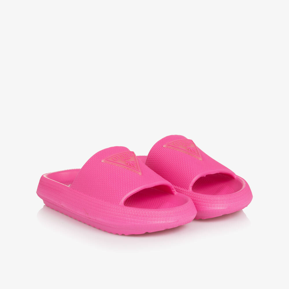 Guess-Girls' Blush Triangle Pool Sandals | Childrensalon Outlet