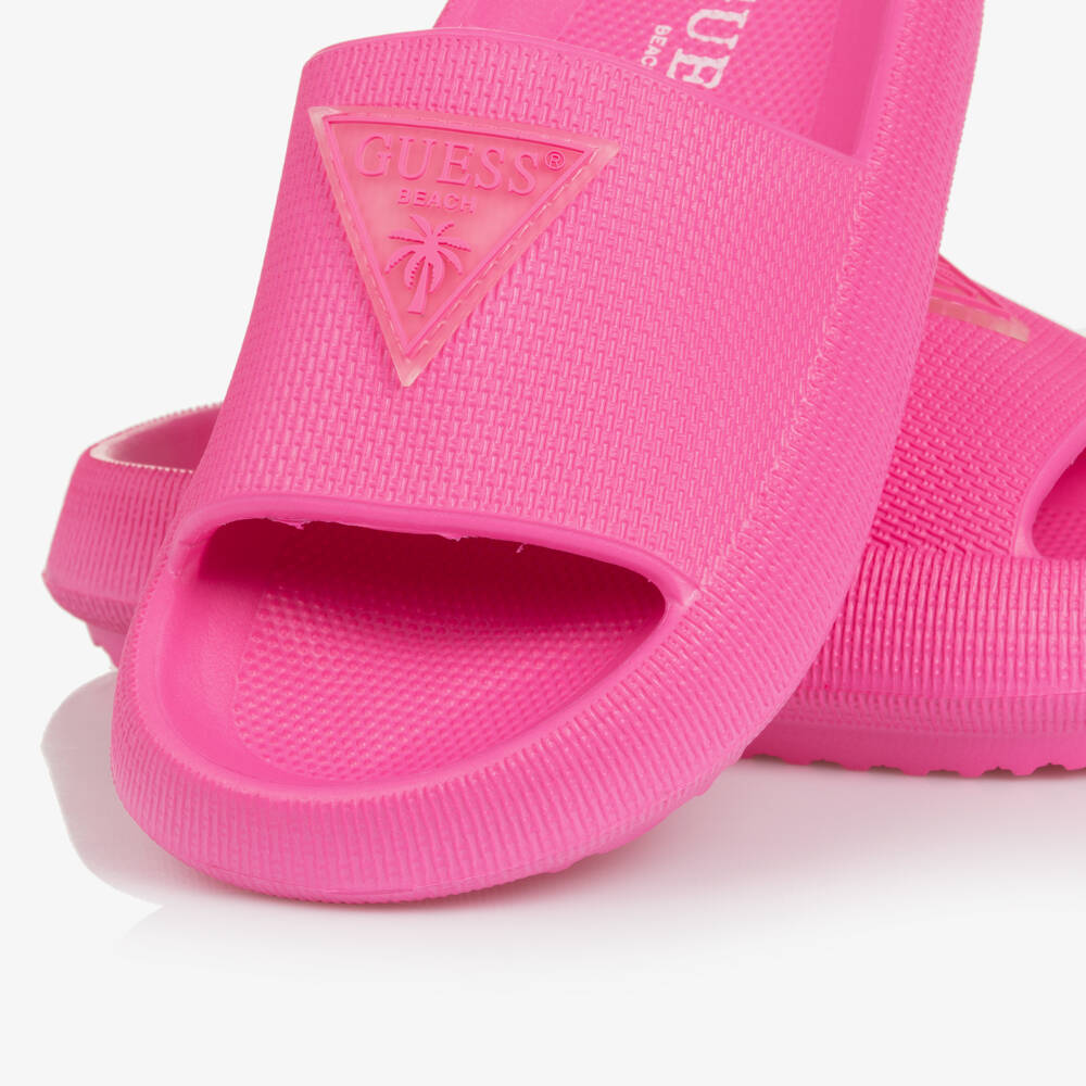 Guess-Girls' Blush Triangle Pool Sandals | Childrensalon Outlet
