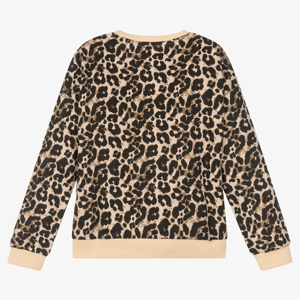 Leopard sweatshirt sales