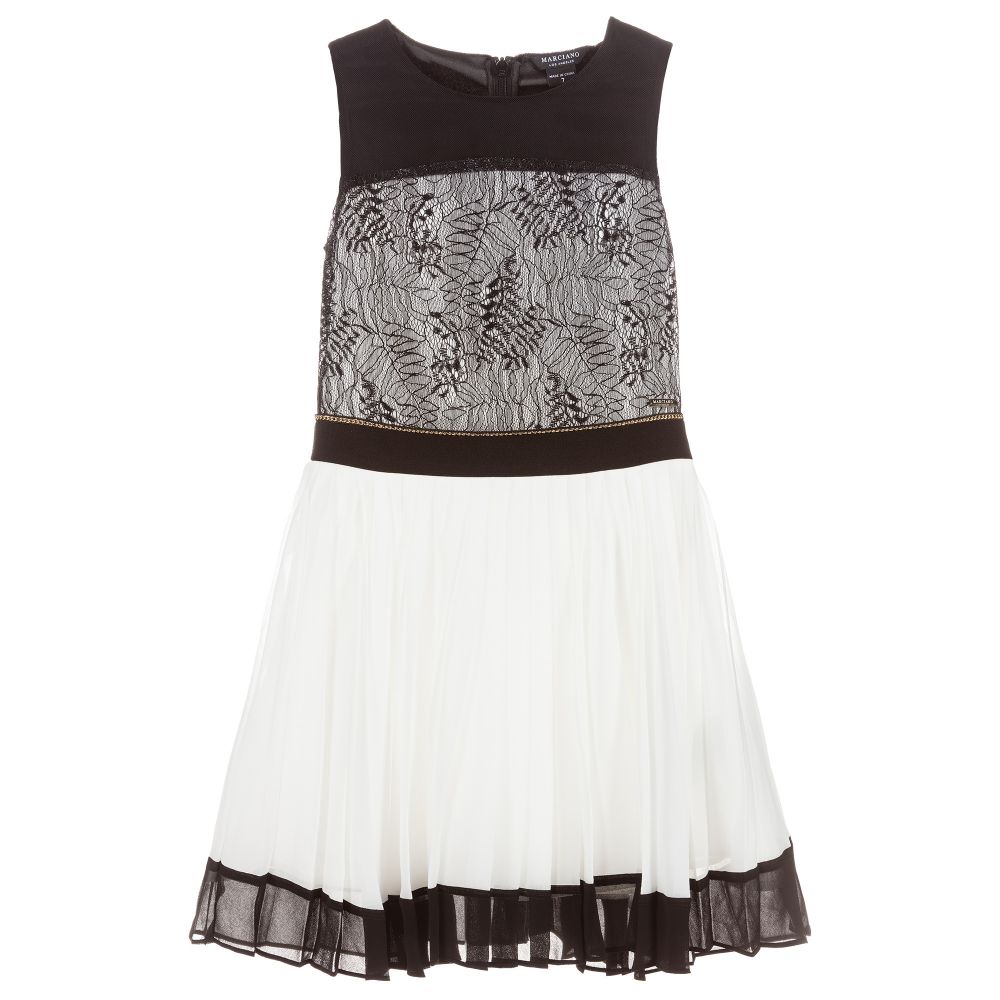 Guess Marciano - Girls Chiffon & Lace Dress | Childrensalon