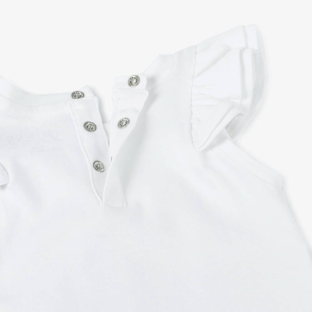 Guess-Girls Coral Leggings & Flutter Top Set | Childrensalon Outlet