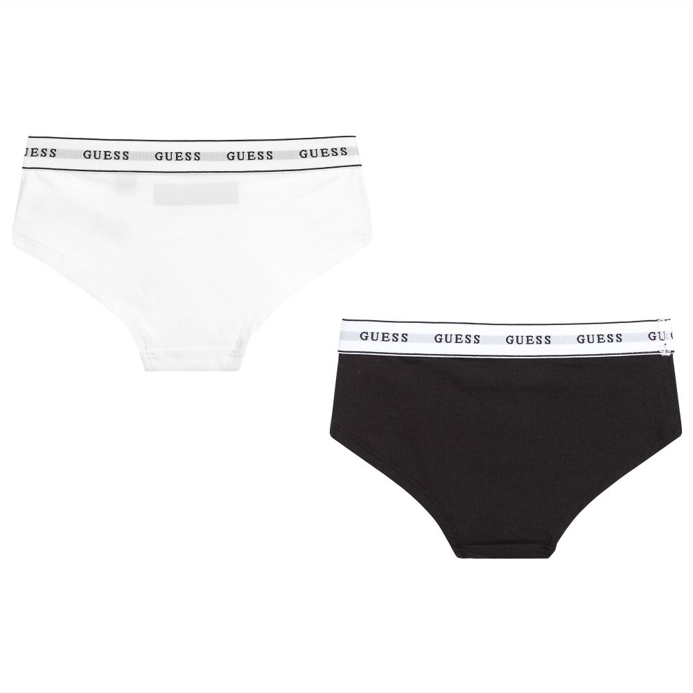 Guess-Girls Cotton Knickers (2 Pack) | Childrensalon Outlet