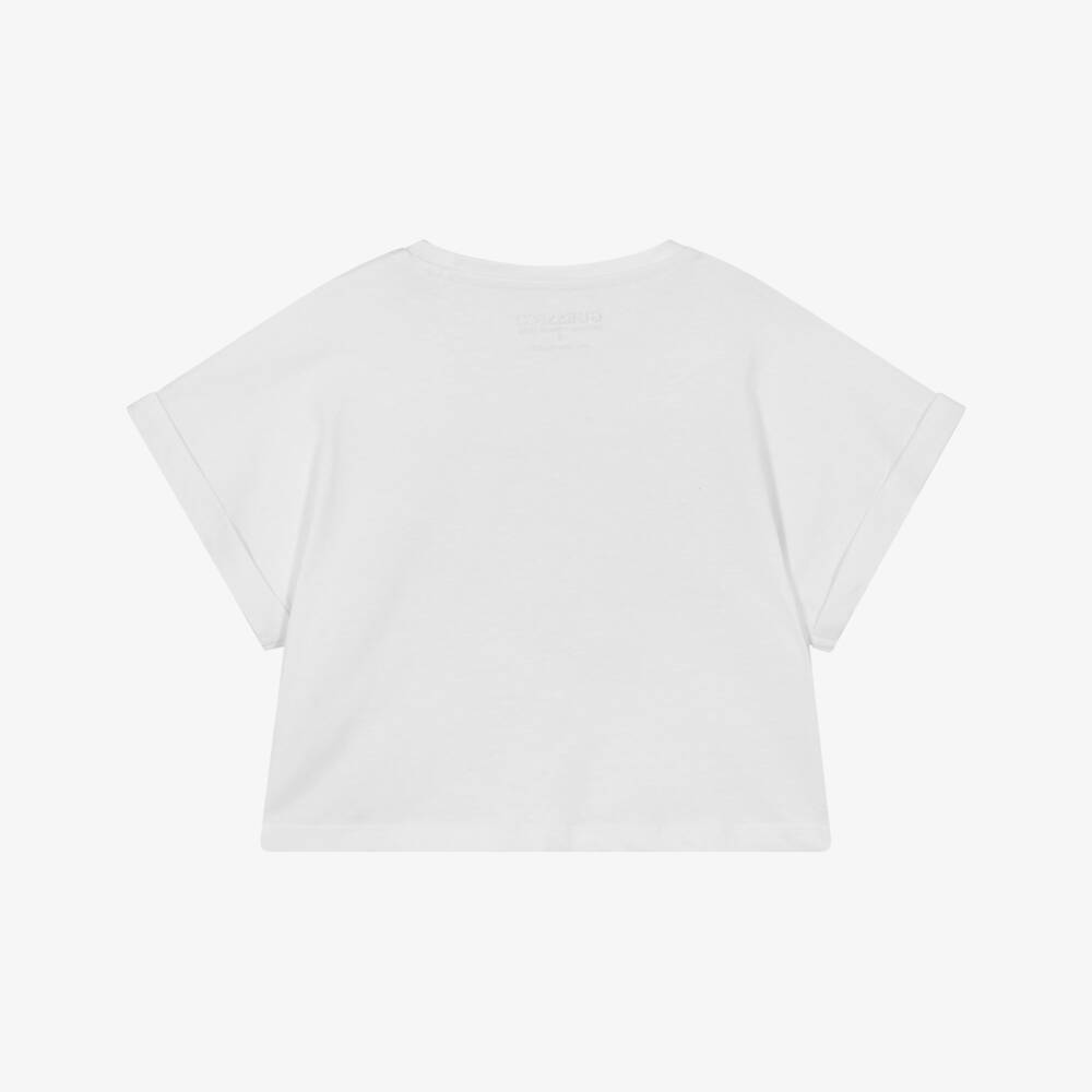 Guess-Girls Cotton Tee with Sequin Sparkle | Childrensalon Outlet