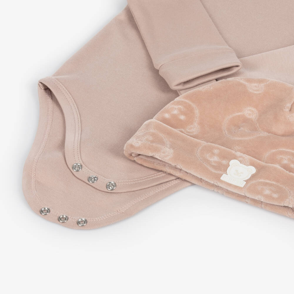 Guess-Girls Dusky Velour Outfit Set | Childrensalon Outlet