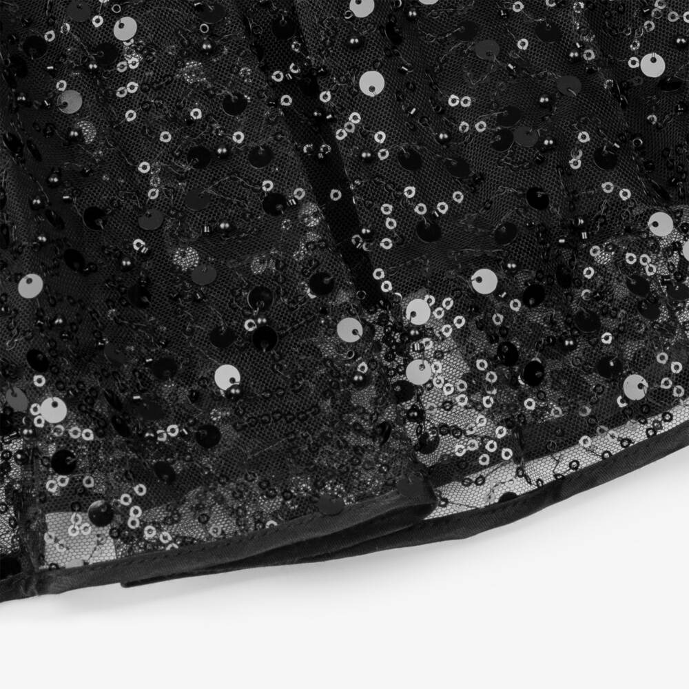 جيس-فستان تول أسود أنيق للبنات | Childrensalon Outlet