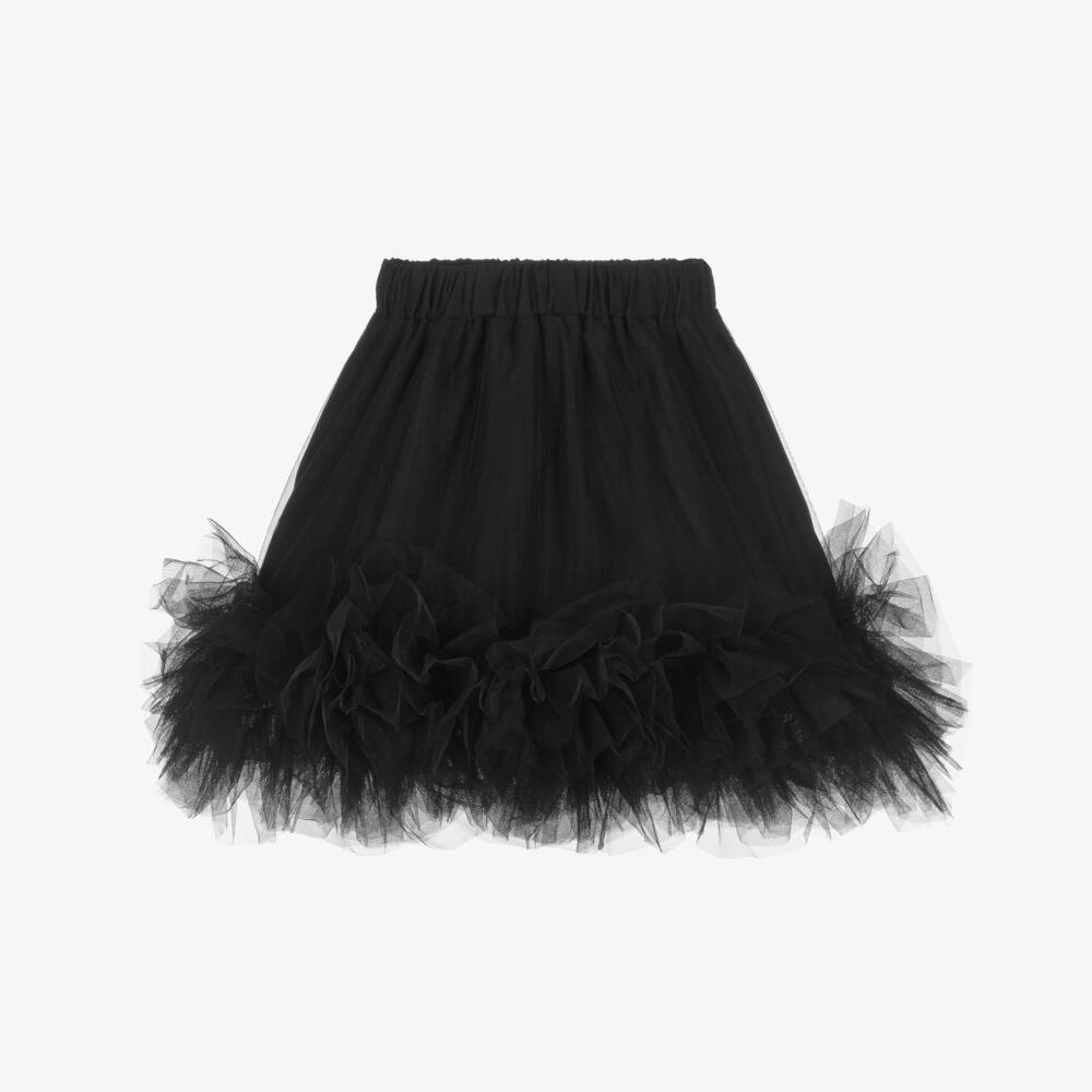 Guess-تنورة توتو سوداء أنيقة للبنات | Childrensalon Outlet