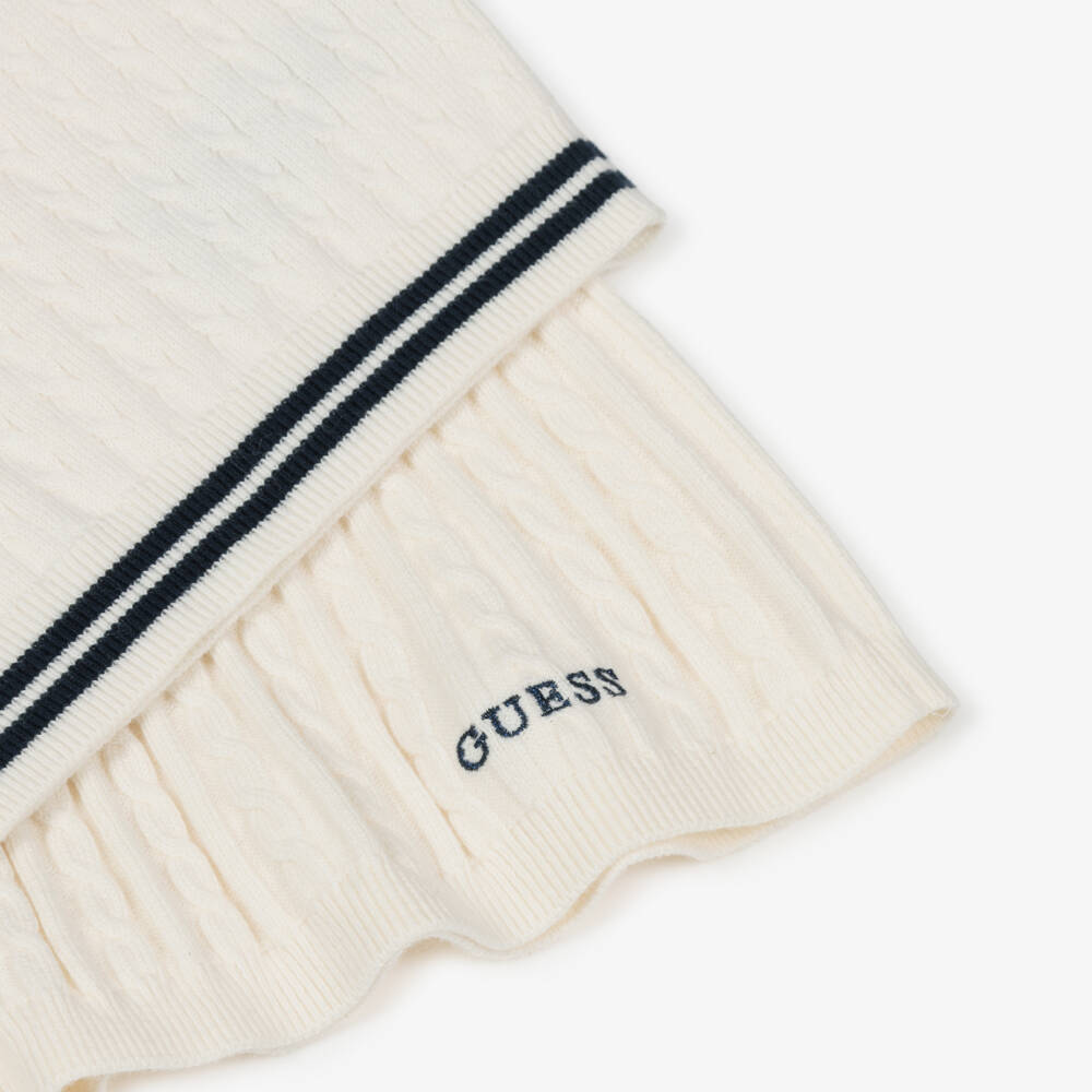 Guess-Girls Elegant Ivory Knit Ensemble | Childrensalon Outlet