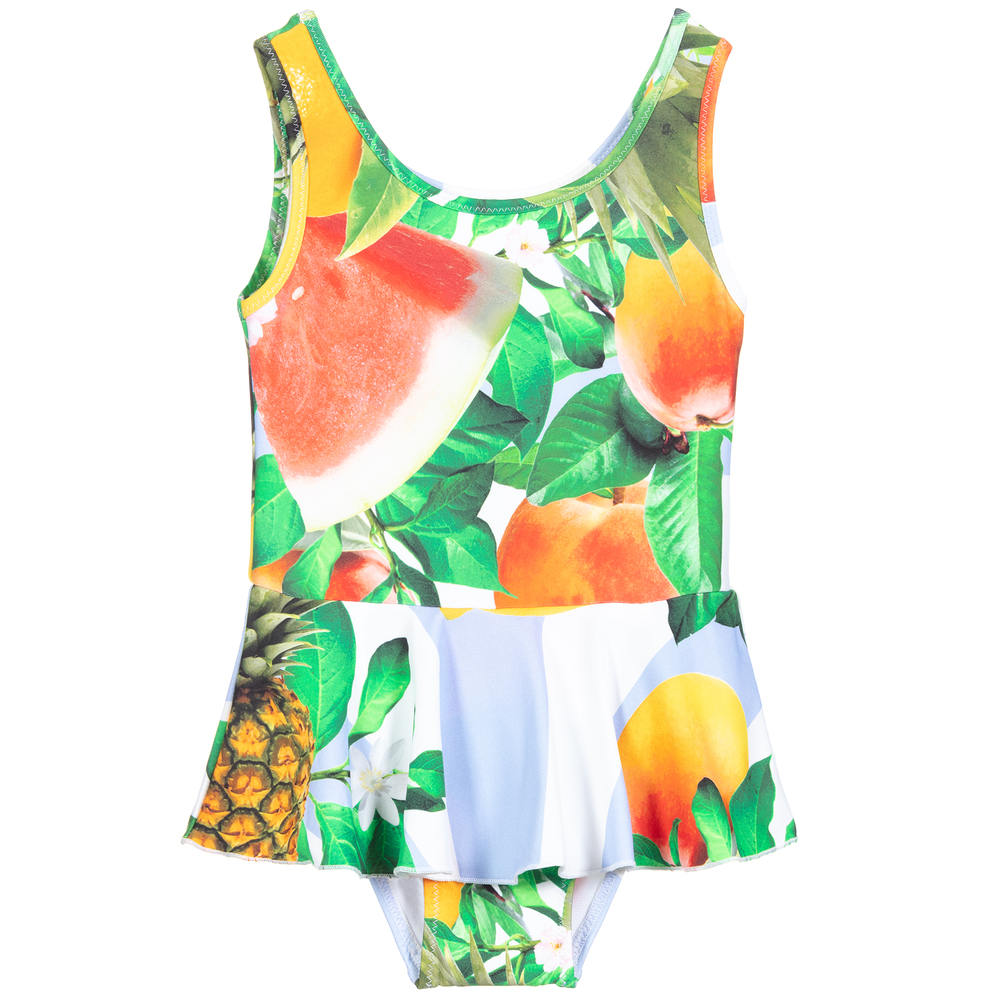Guess - Girls Fruit Print Swimsuit | Childrensalon