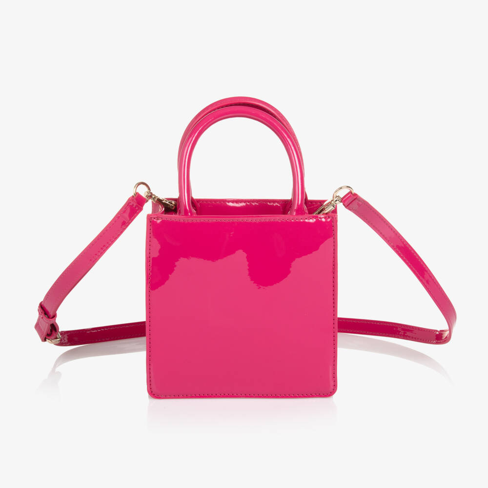 Guess-Girls Fuchsia Bowed Chic Handbag | Childrensalon Outlet