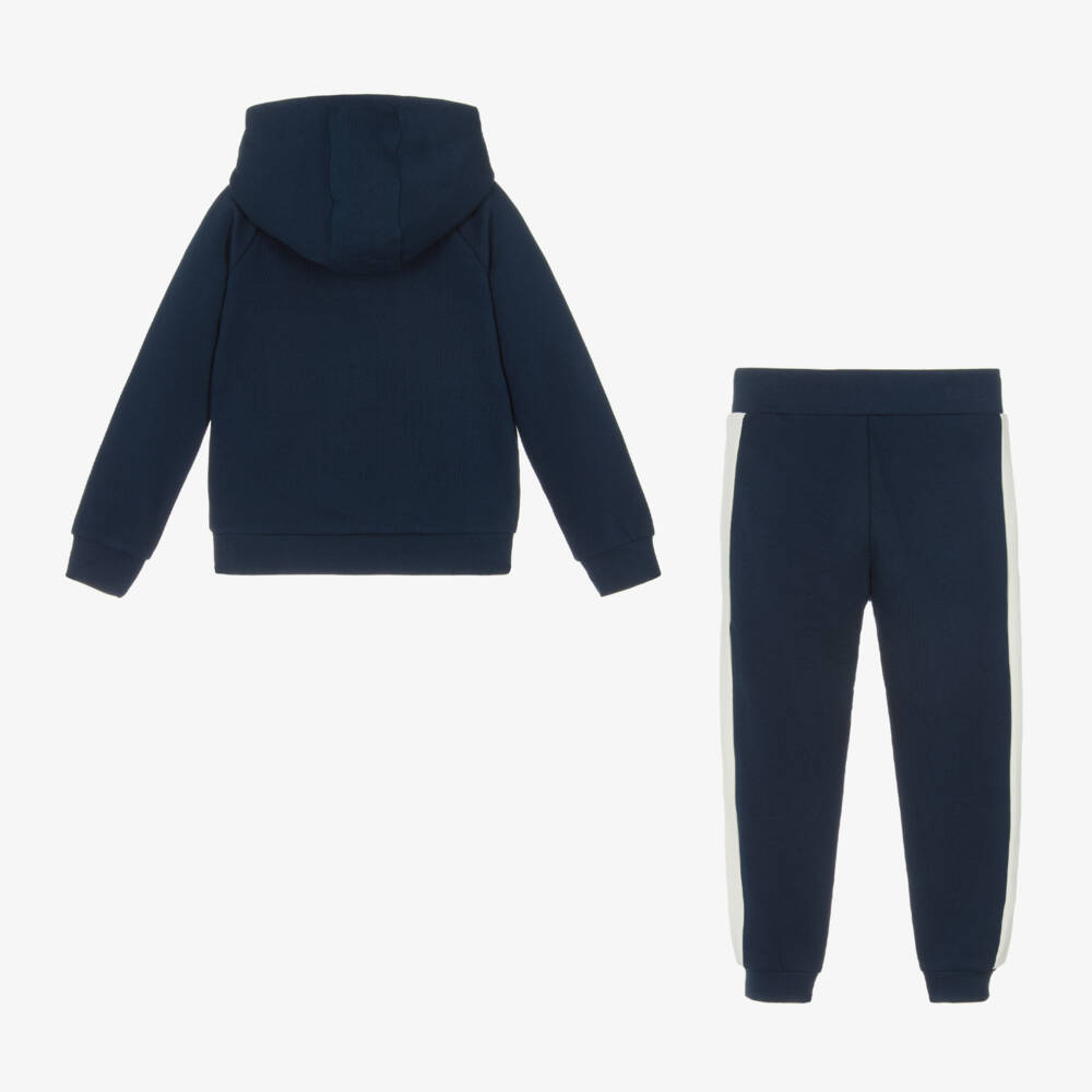 Guess-Girls Glittering Blue Tracksuit Delight | Childrensalon Outlet