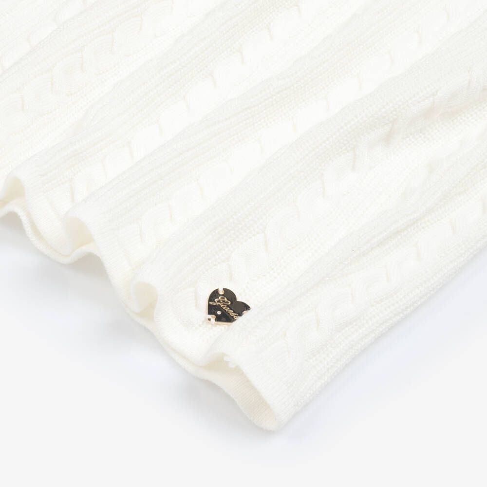 Guess-Кремовая юбка А-силуэта вязаная для девочек | Childrensalon Outlet