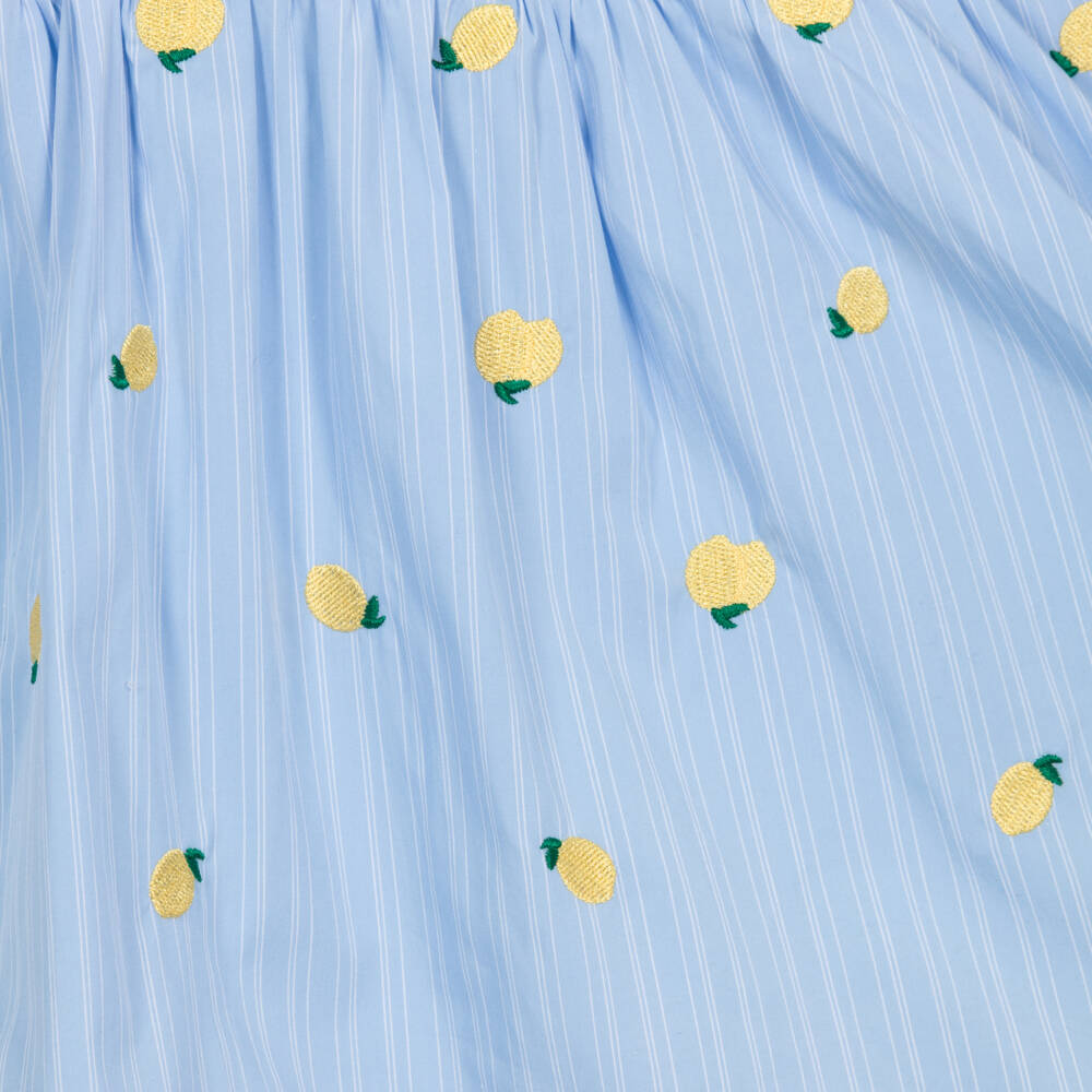 Guess-Girls Lemon Print Pink Dress | Childrensalon Outlet