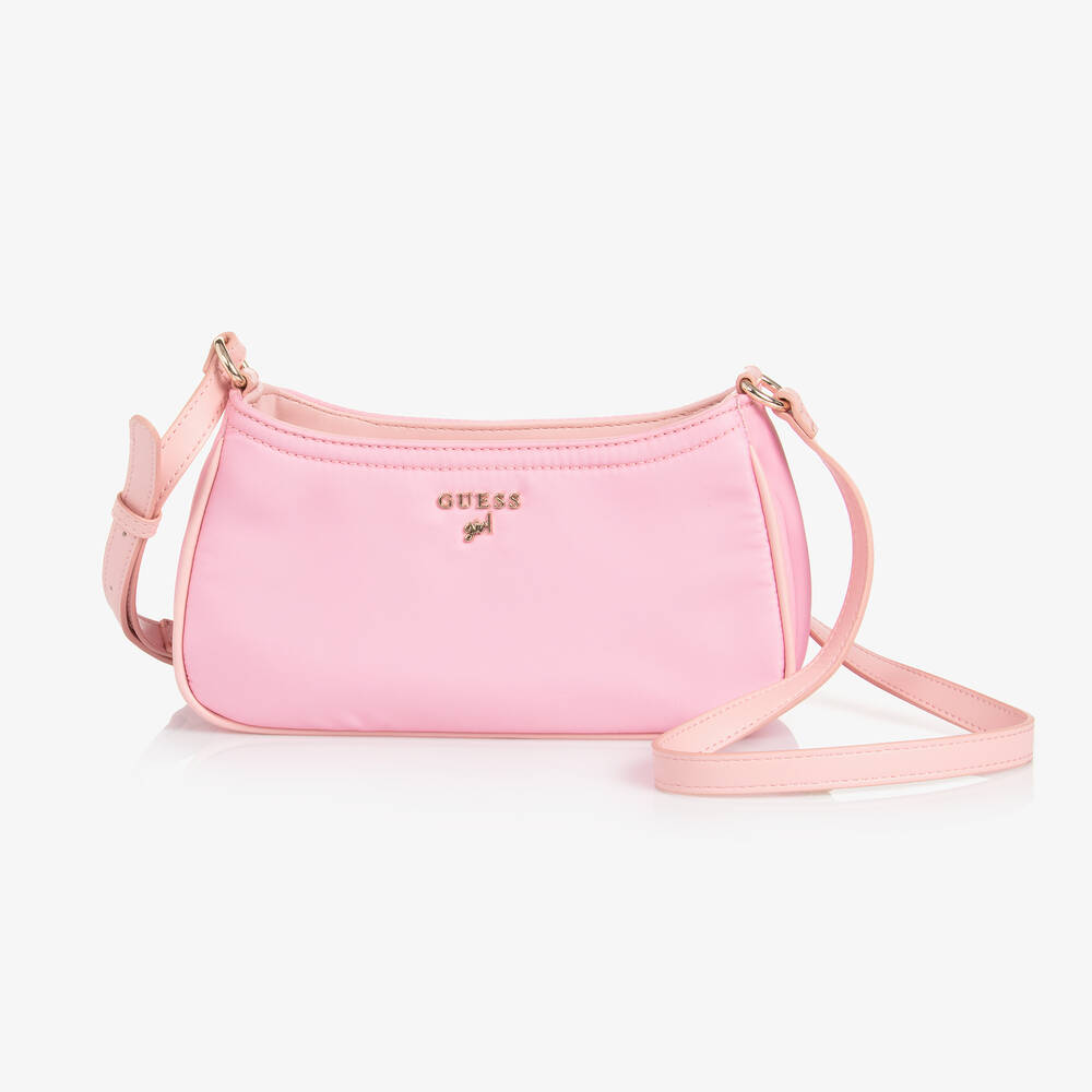 Guess - Sac à bandoulière rose pâle fille 22 cm | Childrensalon