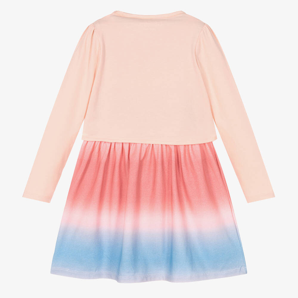 Guess-Розово-голубое платье для девочек | Childrensalon Outlet