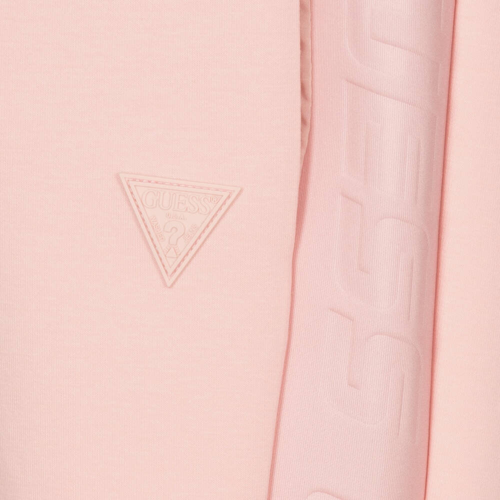 Guess-Розовые хлопковые джоггеры для девочек | Childrensalon Outlet