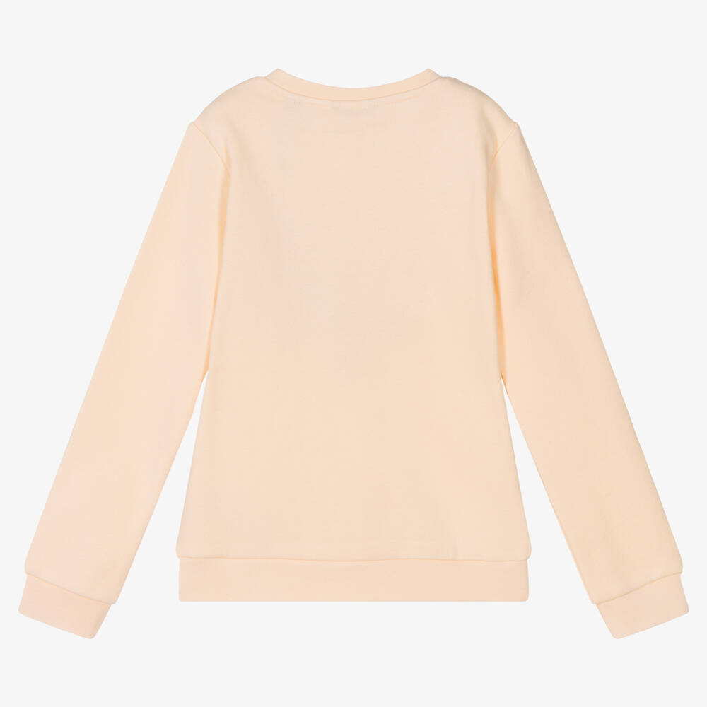 Guess-سويتشيرت قطن لون زهري للبنات | Childrensalon Outlet