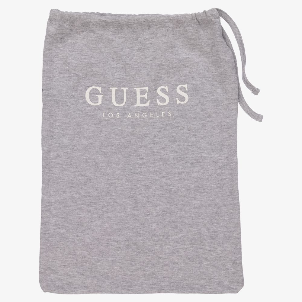 Guess-Girls Pink & Grey Long Pyjamas | Childrensalon Outlet