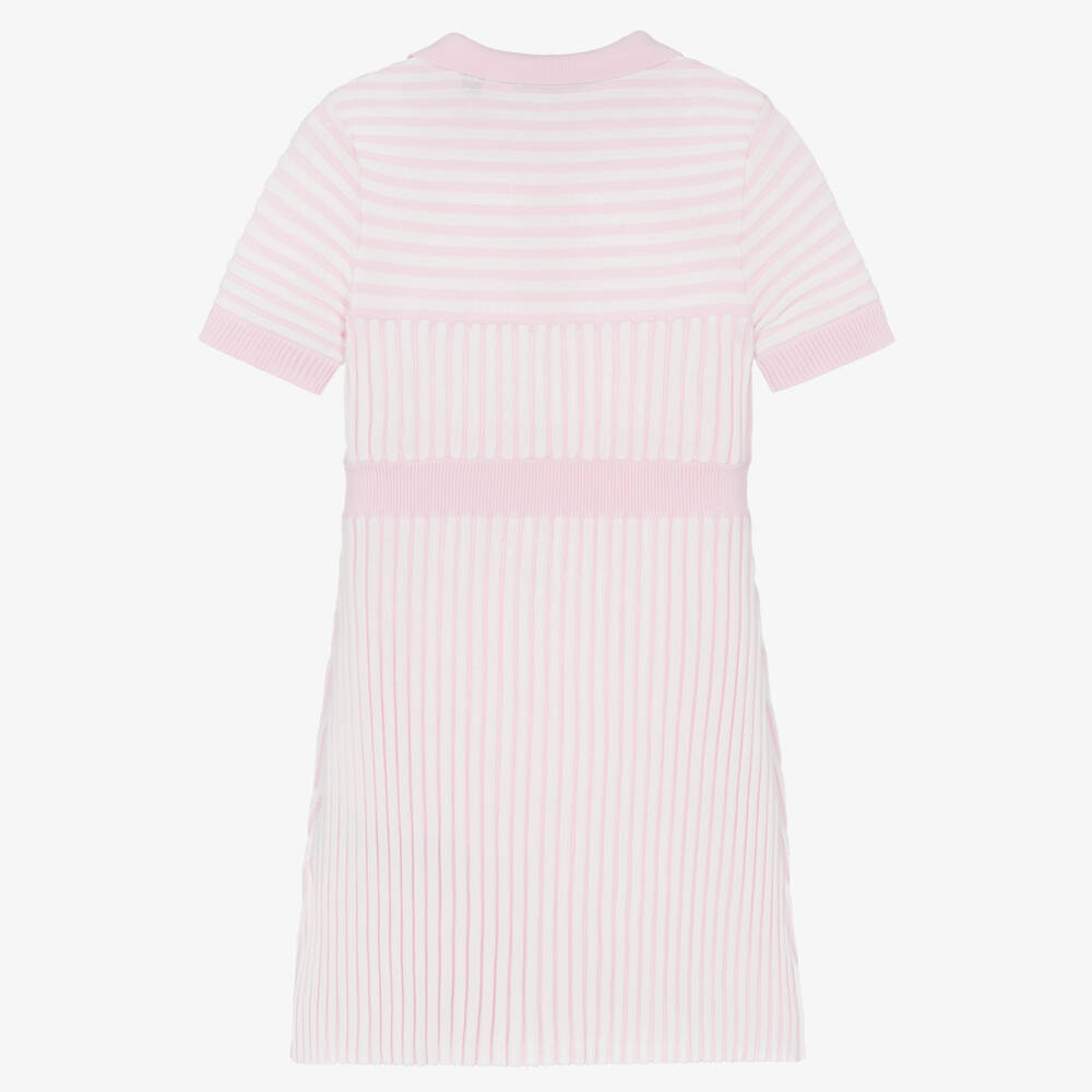 Guess-Розовое платье в белую полоску | Childrensalon Outlet