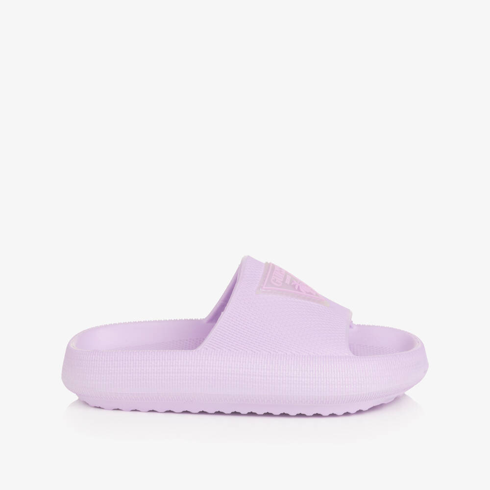Guess-Girls Plum Emblem Sandals | Childrensalon Outlet