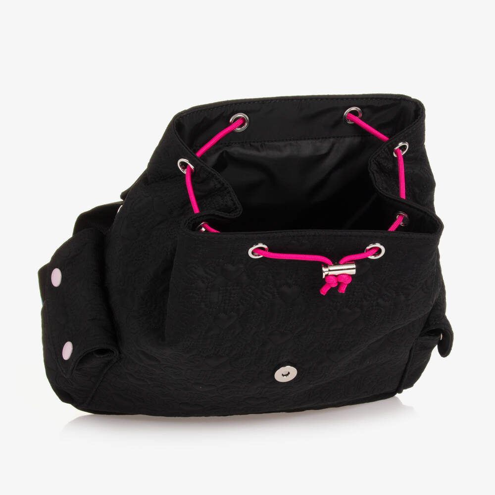 Guess-Черный стеганый рюкзак для девочек (30см) | Childrensalon Outlet