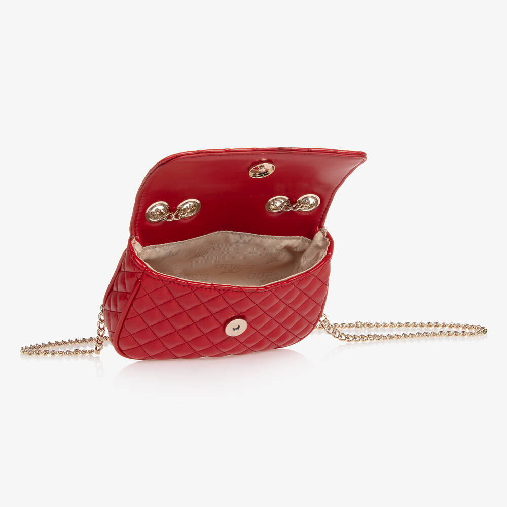 GUESS Red Handbag Available for Delivery | Instagram