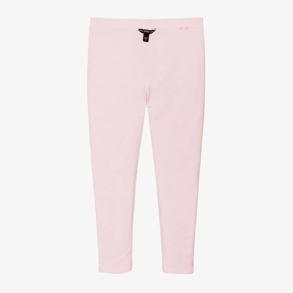 Guess-Розовые двусторонние легинсы в цветочек для девочек | Childrensalon Outlet