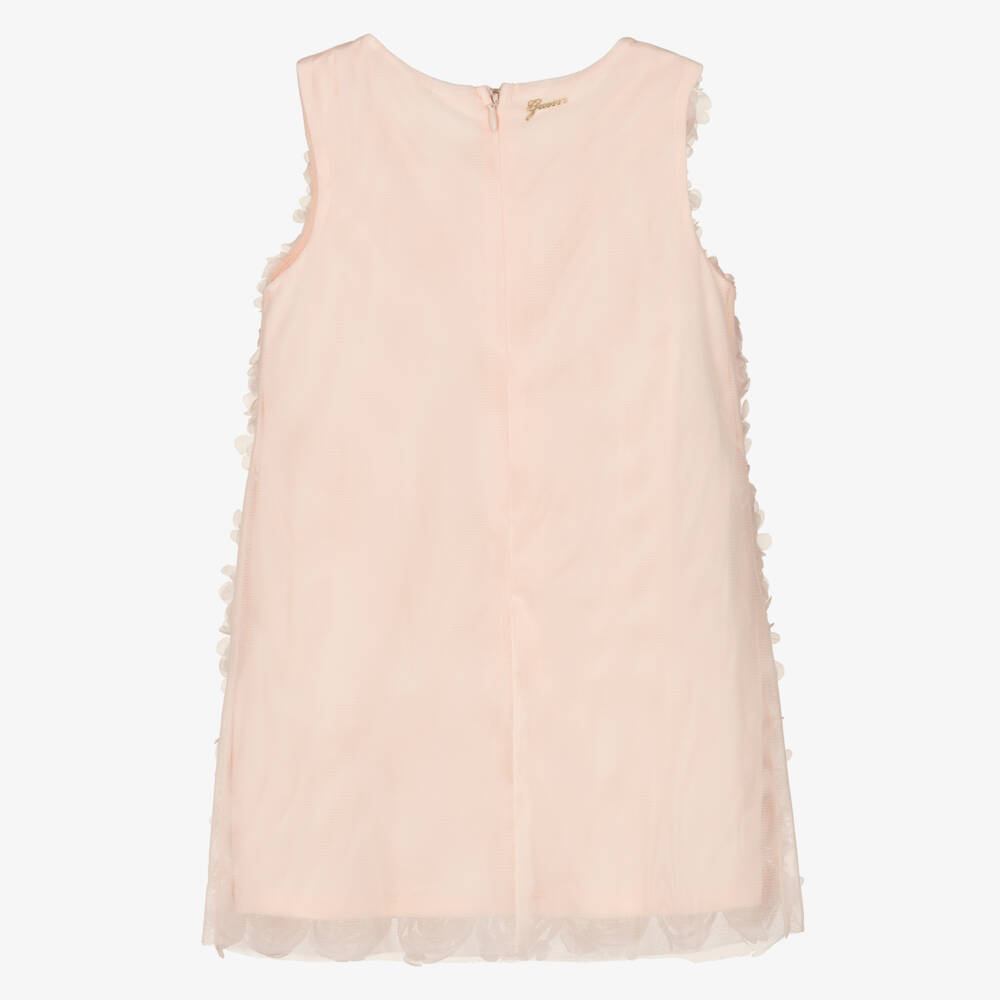Guess-Girls Rose Tulle Blossom Dress | Childrensalon Outlet