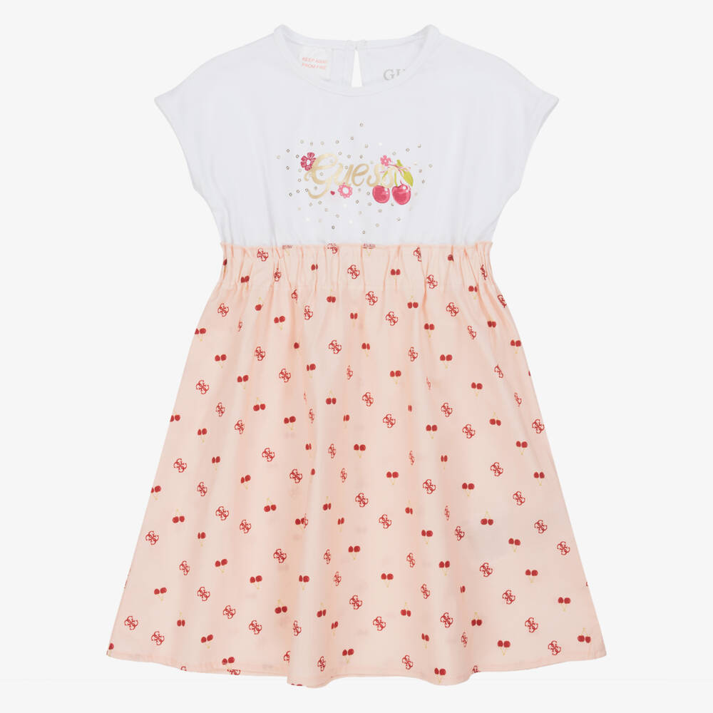 Guess-Платье Вишнёвый Восторг для девочек | Childrensalon Outlet