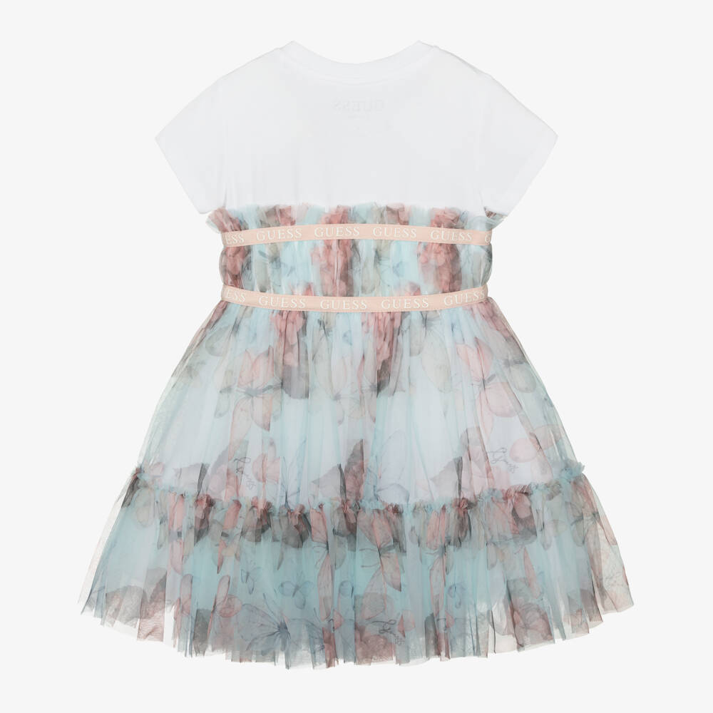 Guess-Girls Sky Tulle Tee Dress | Childrensalon Outlet
