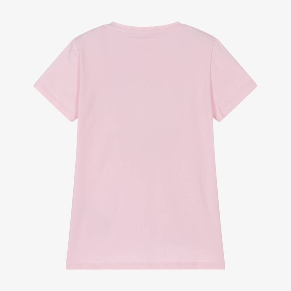 Guess-Girls Sparkling Pink Sequin Tee | Childrensalon Outlet