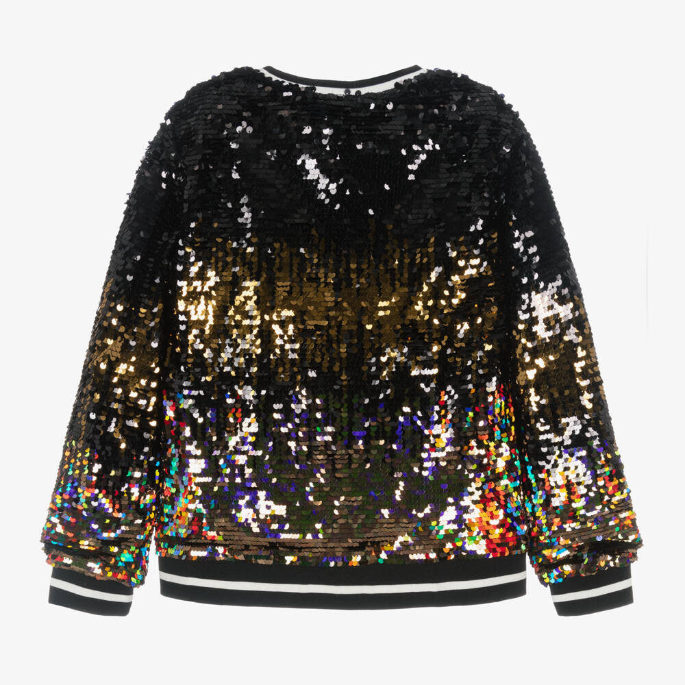 Guess-Girls Sparkling Sequin Knit Top | Childrensalon Outlet