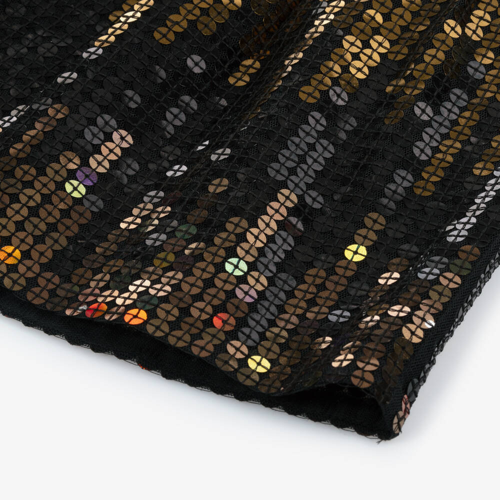 جيس-تنورة تول وترتر لون أسود وذهبي | Childrensalon Outlet