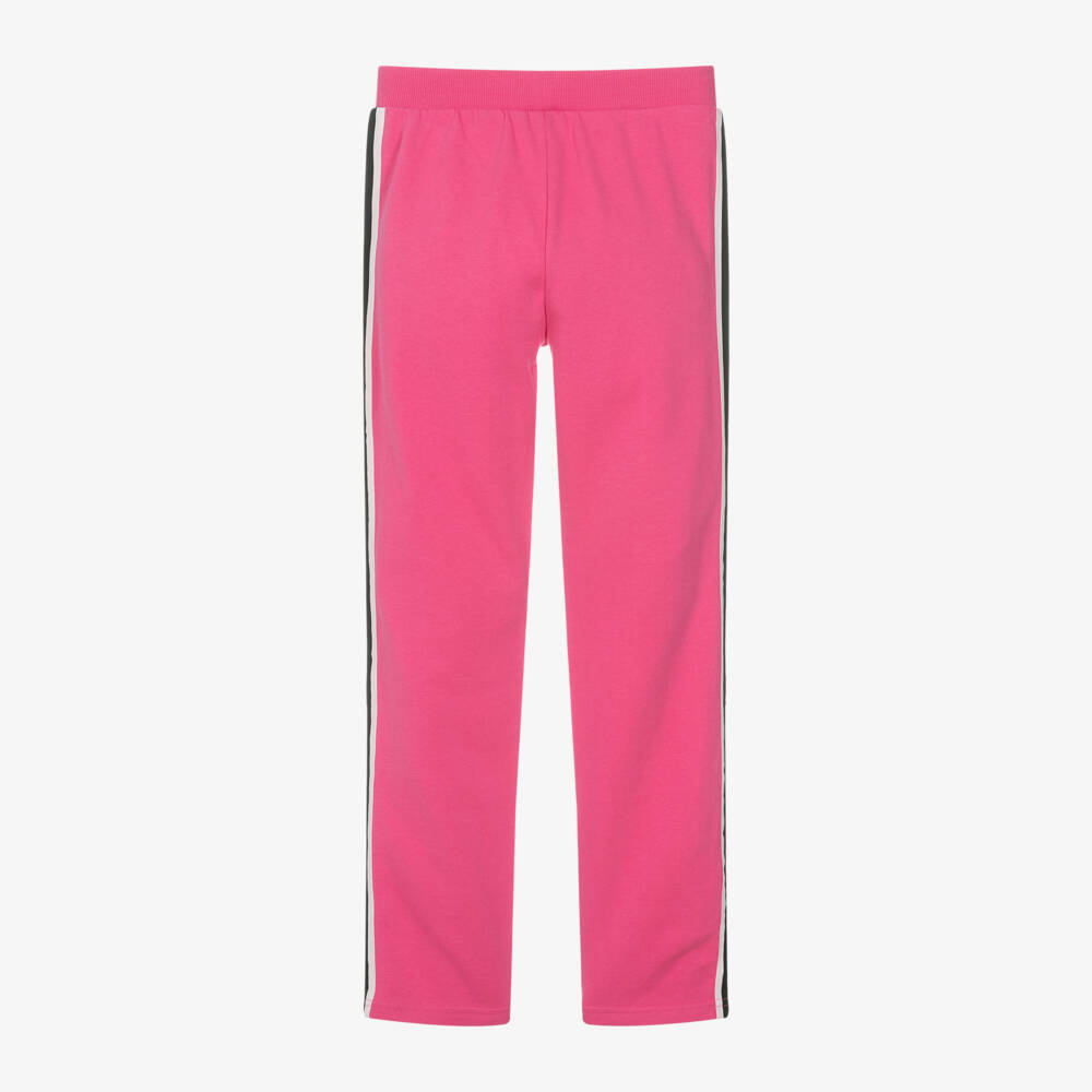Guess-Girls Vibrant Pink Cotton Joggers | Childrensalon Outlet