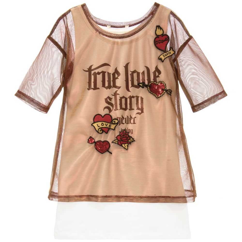 Girls guess top sale