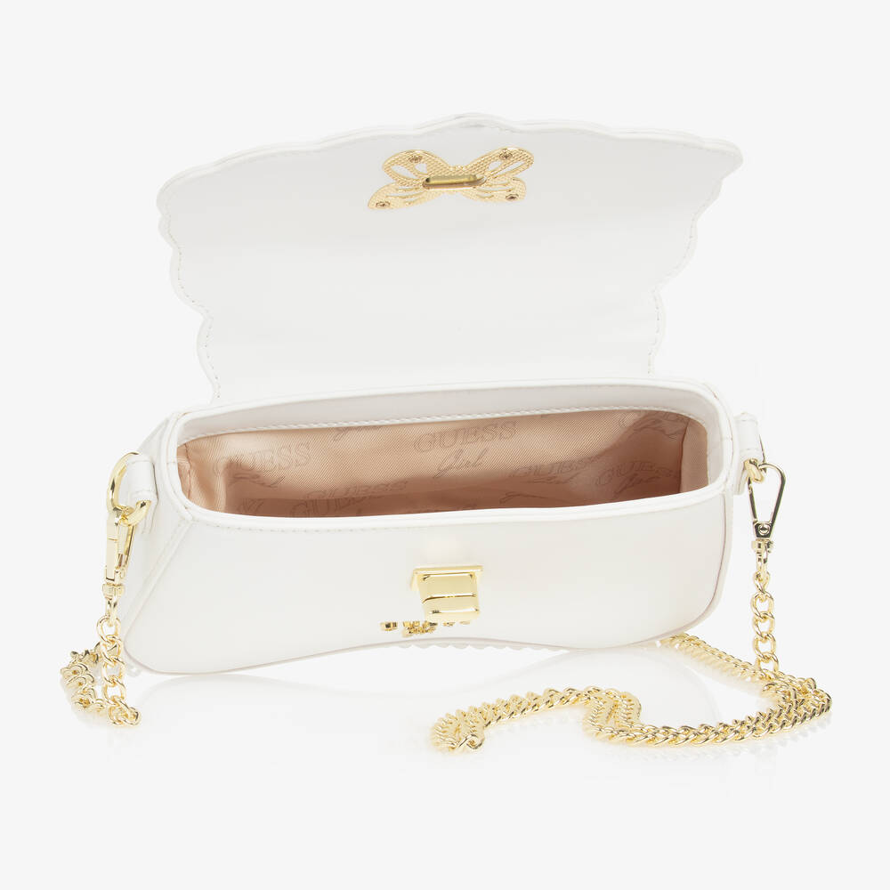 Girls white handbag cheap
