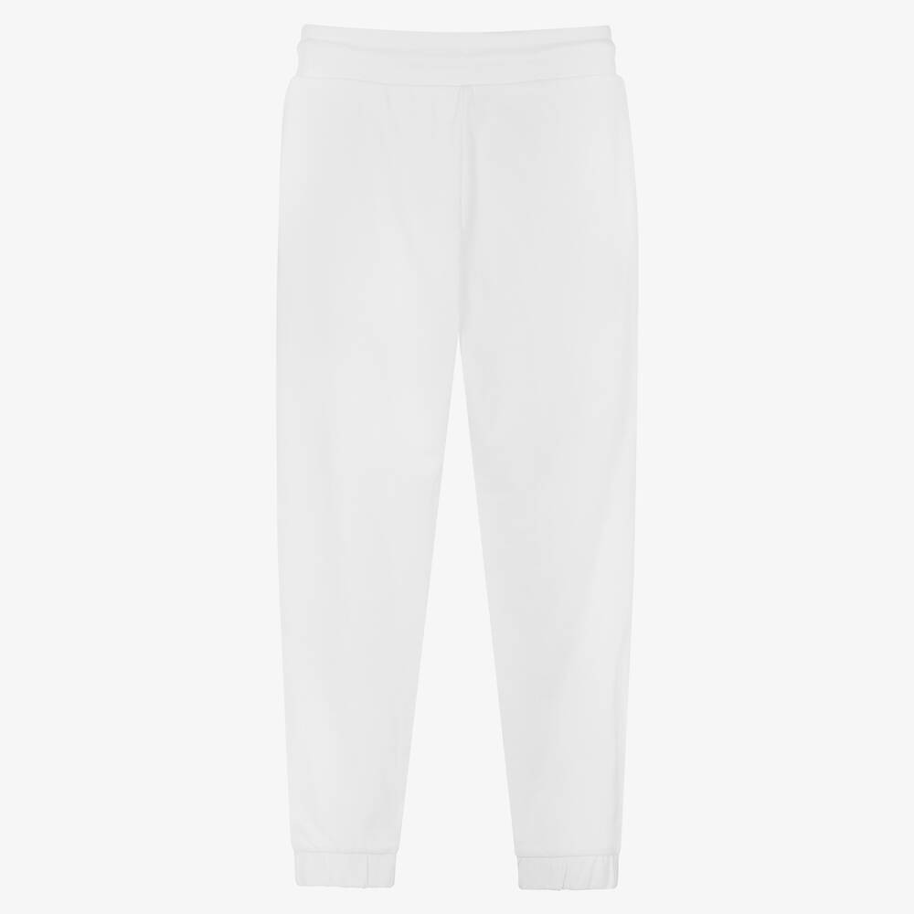 White on sale plain joggers