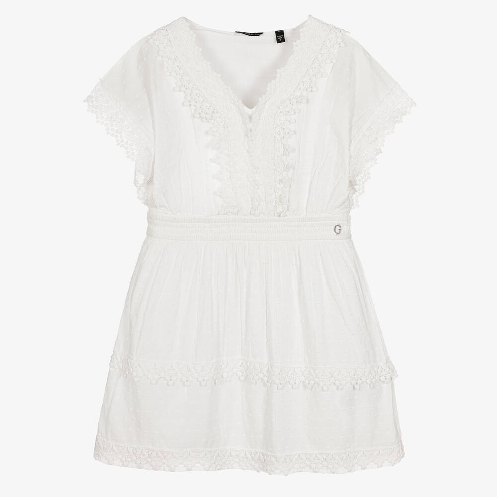 Guess robe blanche top