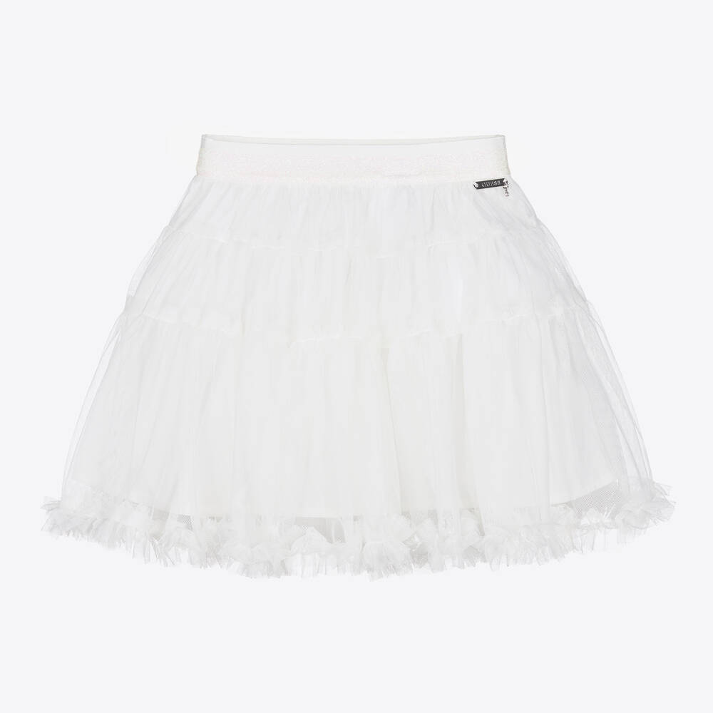 Guess - Tutu blanc fille | Childrensalon