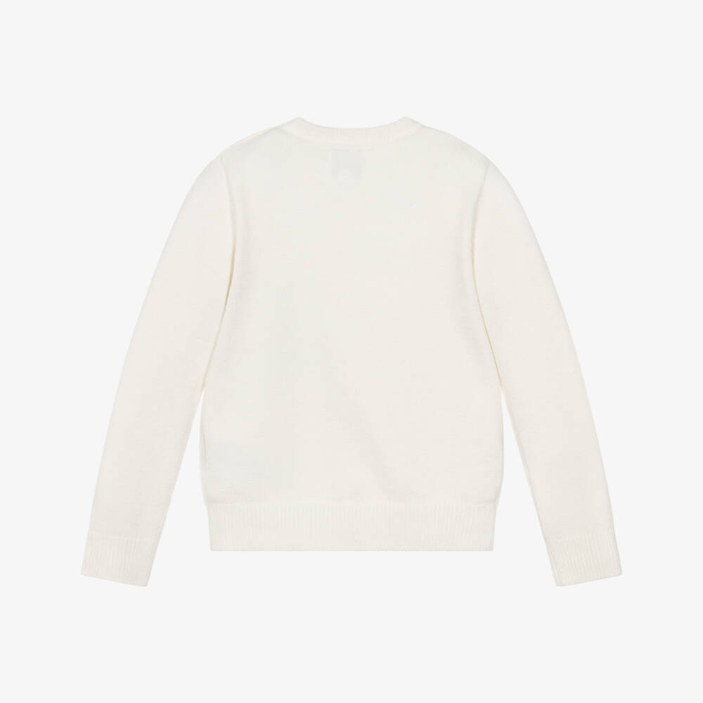 Guess-Ivory Bear Sweater | Childrensalon Outlet