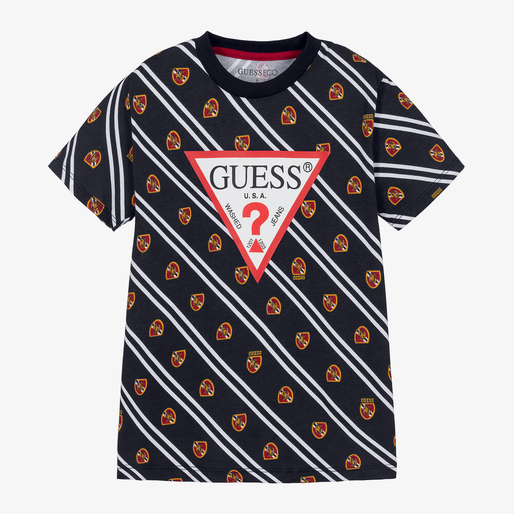 Tee shirt guess jeans sales