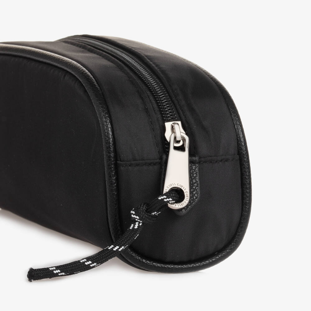 Guess-Junior Boys Black Logo Pencil Case | Childrensalon Outlet