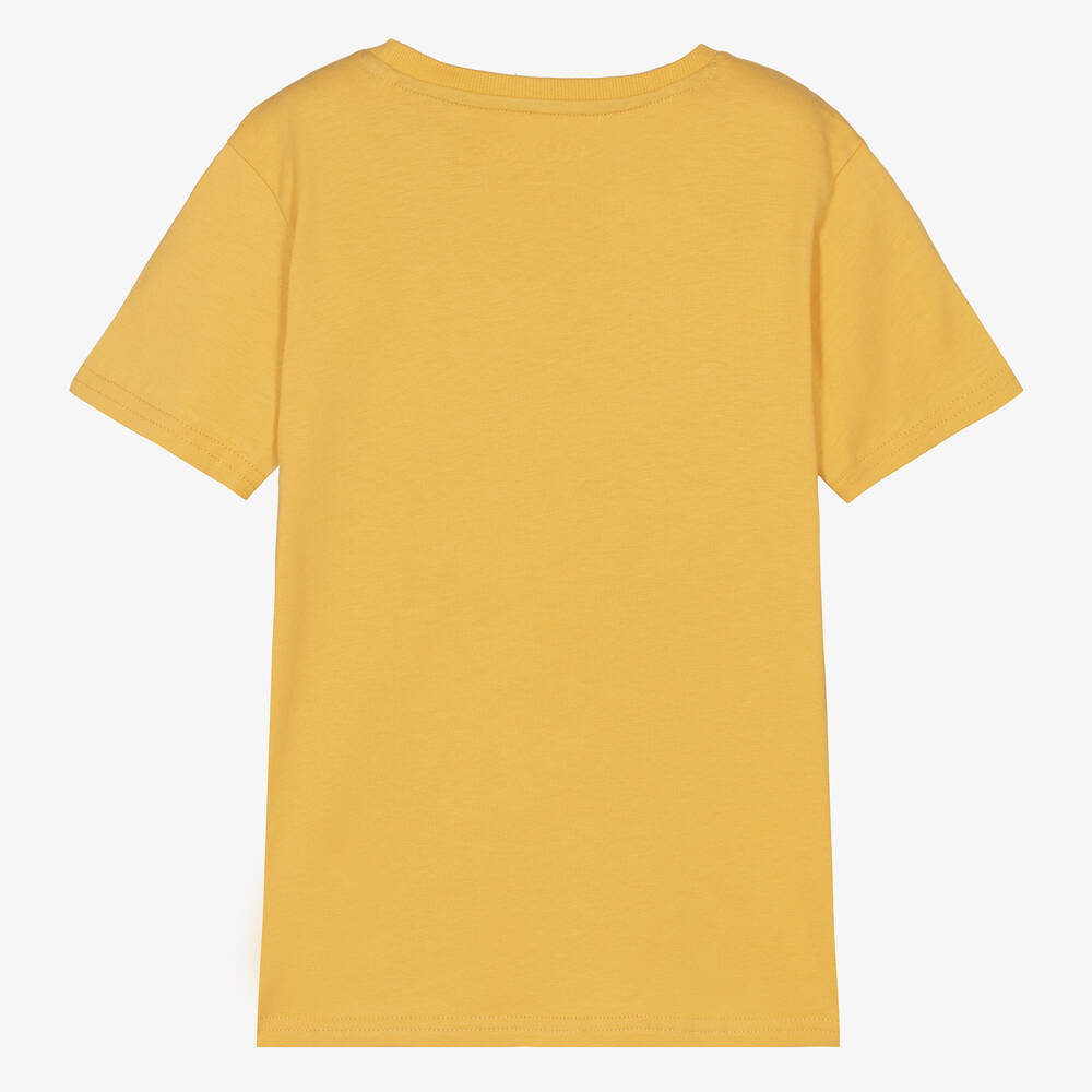 Guess Junior Boys Yellow T Shirt Childrensalon Outlet