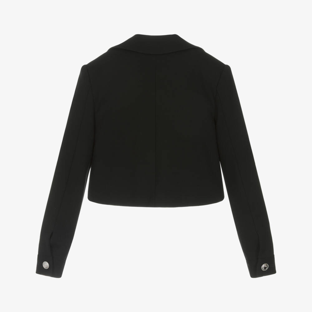 Guess-Junior Girls Black Lenzing Cropped Blazer | Childrensalon Outlet