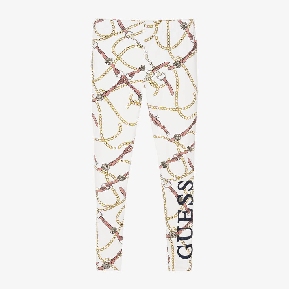 Chain print leggings shop