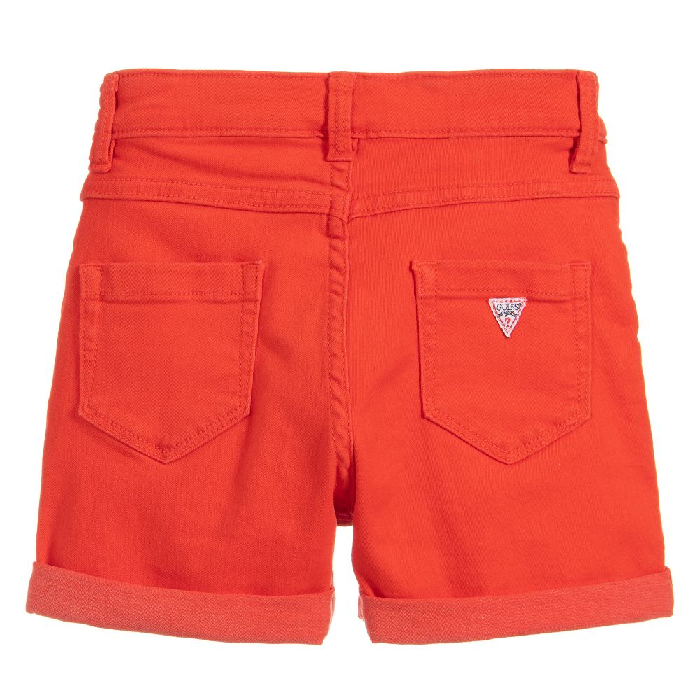 Guess x Be Miraculous Ladybug Red Cotton Shorts